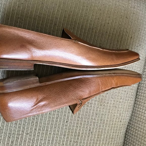 Prada Men\'s Tan Leather Loafers main image 5
